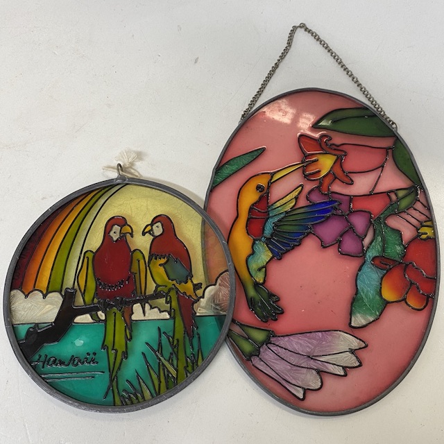 DECOR, Stained Glass - Small Birds